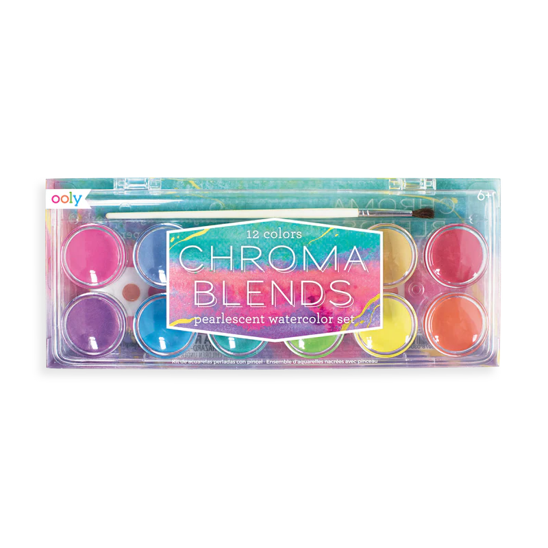 Chroma Blends Pearlescent Waterolour Paint