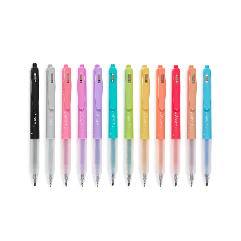 Oh my glitter! Retractable Gel Pens