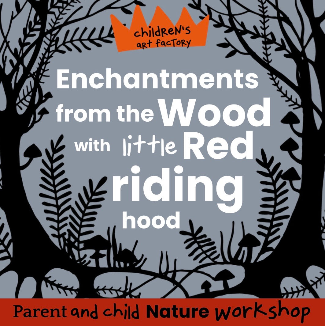 Enchantments from the wood with little red riding hood