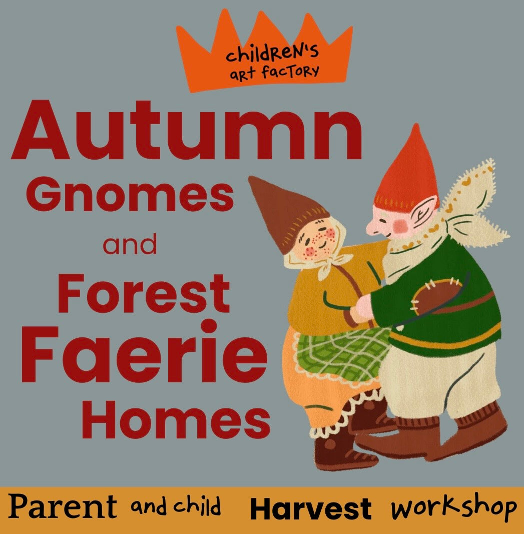 Autumn Gnomes and forest faerie homes