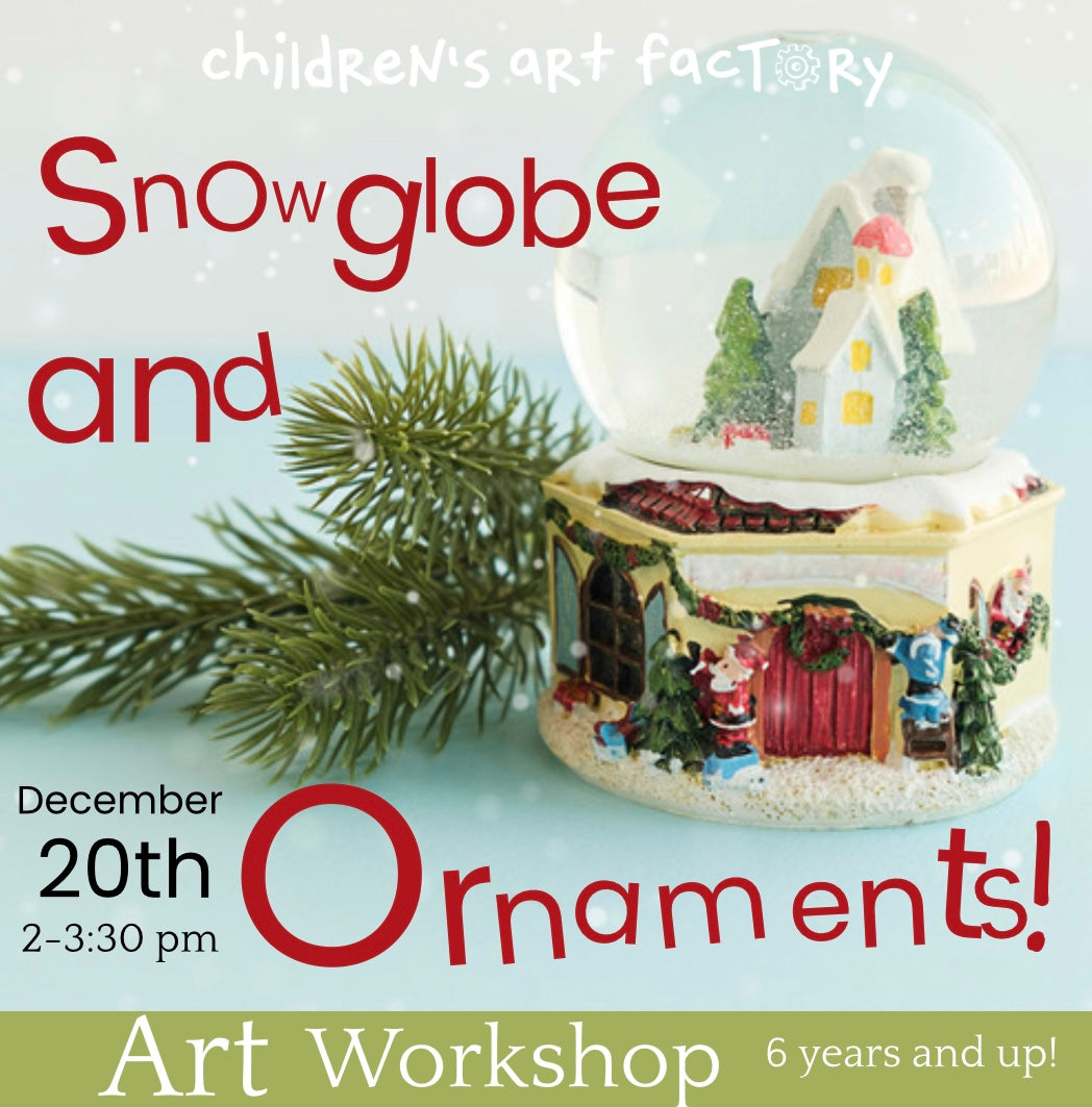 Snow globes and Ornaments!