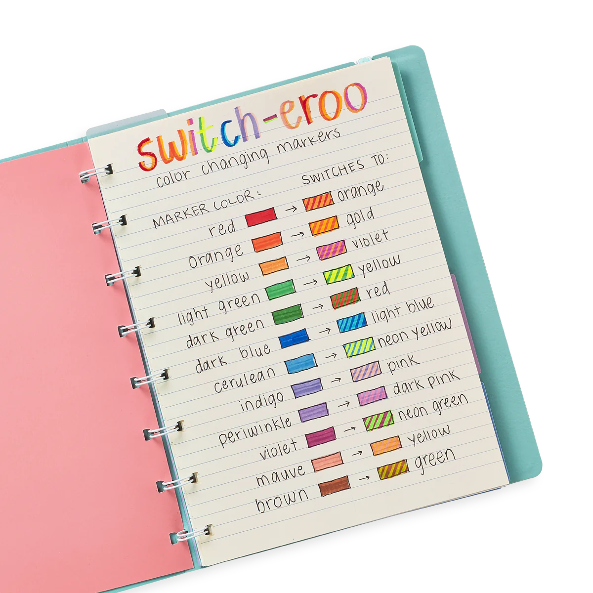 Switch-Eroo Color Changing Markers