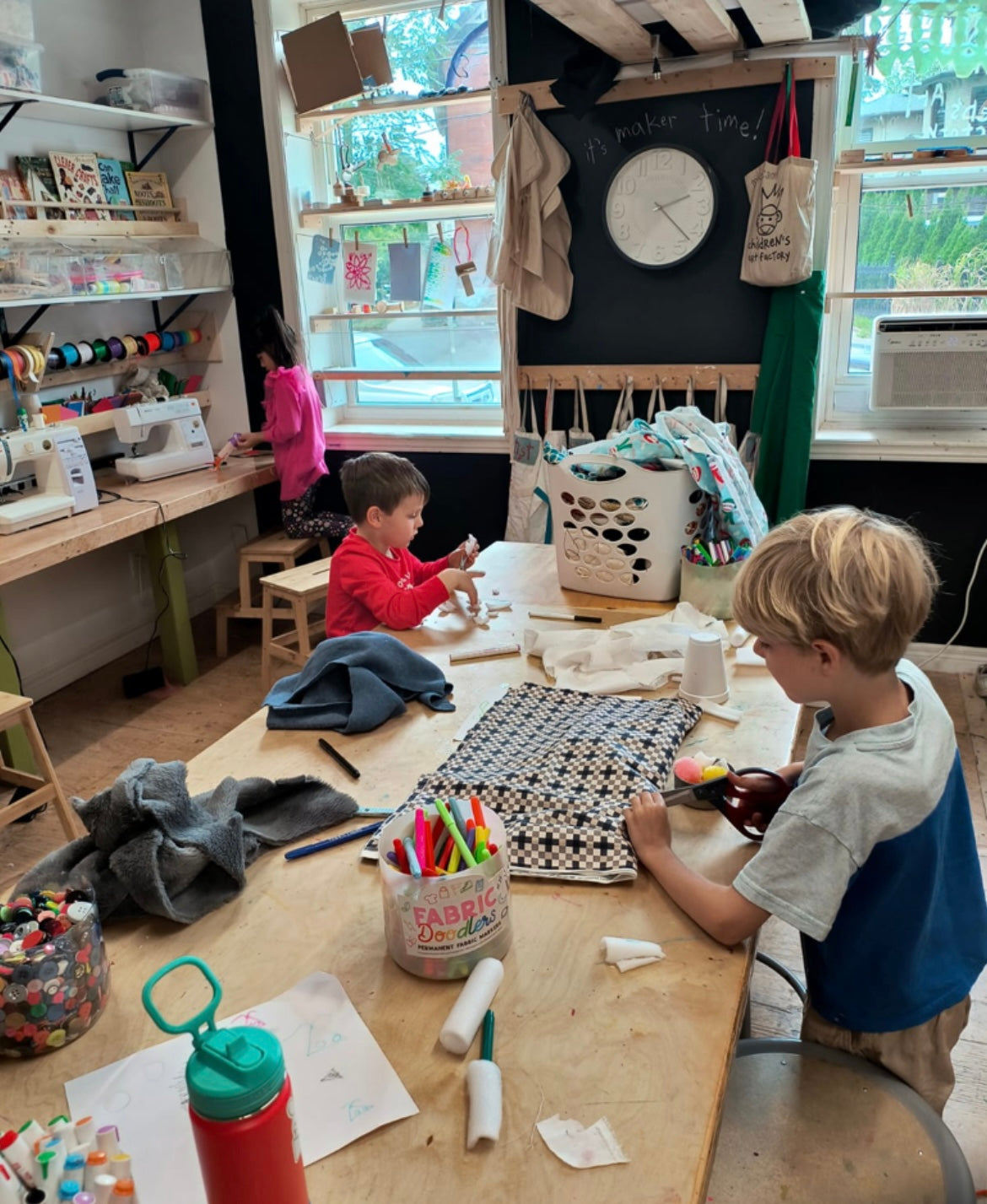 Small Fry Sewing Party