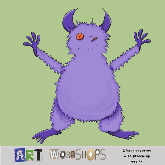 Art Workshops: Monster Stuffies (May 5)
