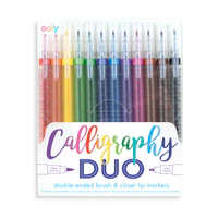 Calligraphy Duo Chisel and Brush Tip Markers