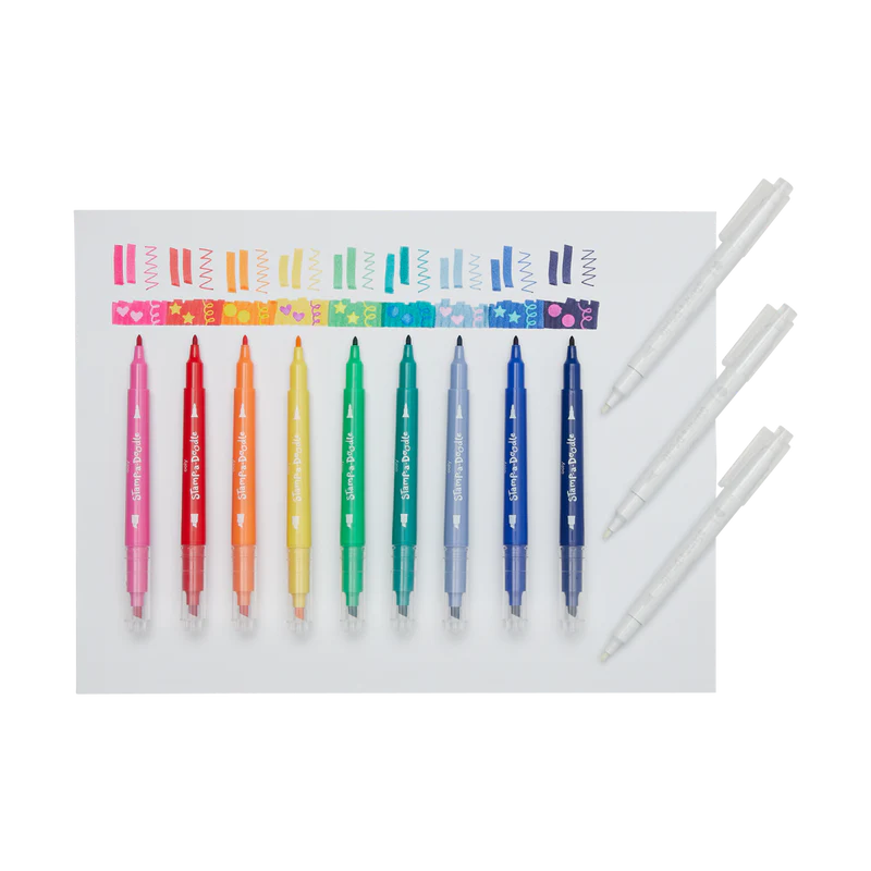 Stamp-a-doodle Double-ended Markers