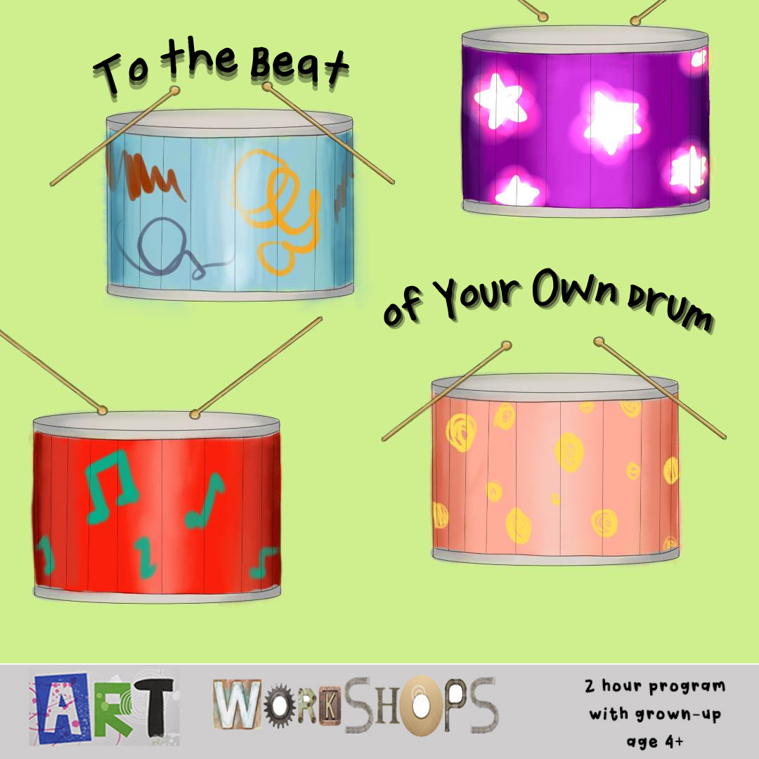 Art Workshops: Drum Making (Mar 3)