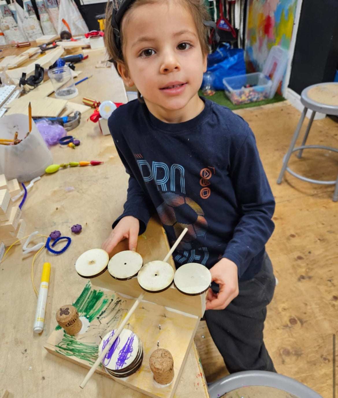 Tiny Tinkers Woodworking Party