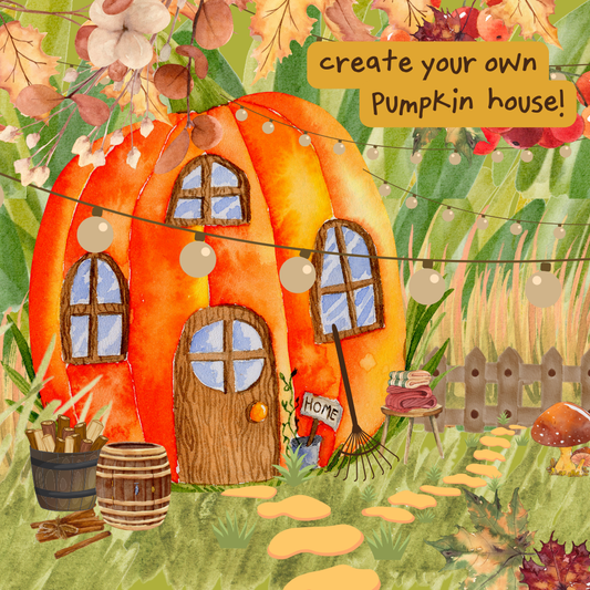 Art Workshops: Create Your Own Pumpkin House (Oct 27)