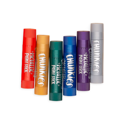Chunkies Paint Sticks - Metallic - Set of 6