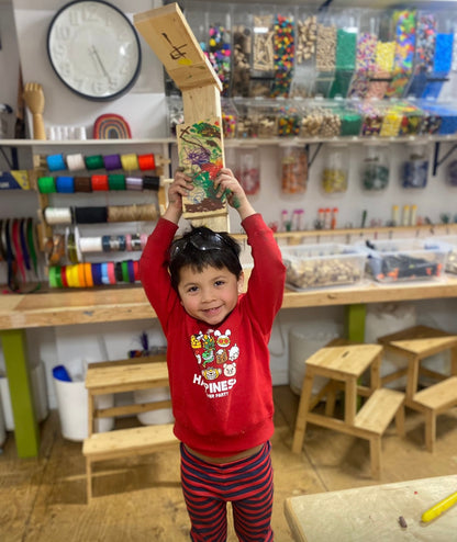 Tiny Tinkers Woodworking Party