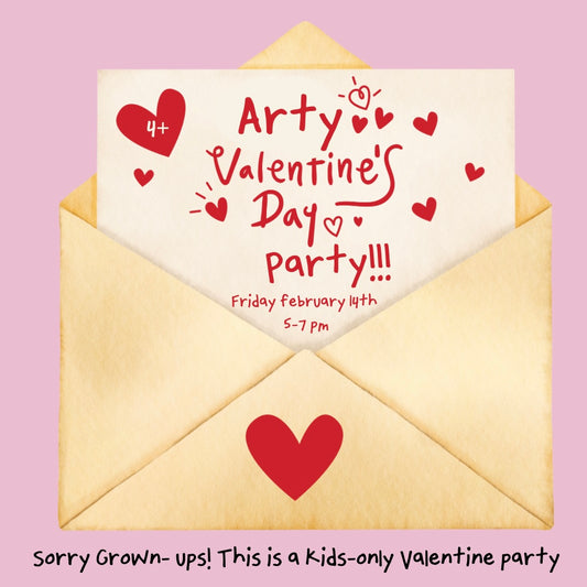 Kids-Only Valentine Arty Party (Feb 14)