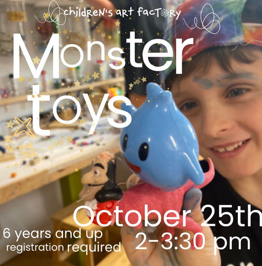 October 25th : Monster toys!