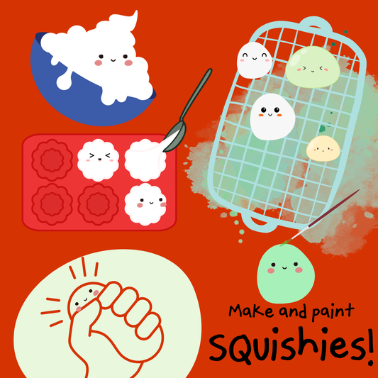 Art Workshops: Make and Paint Squishes (Nov 17)