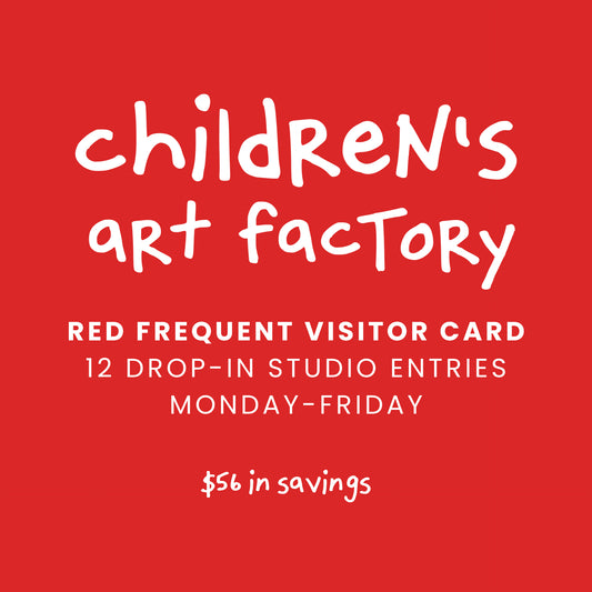 Red Punch Card: 12 Drop-in Entries Monday-Friday. Does not include weekends. $56+ in savings.
