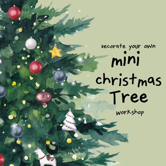 Art Workshops: Christmas Tree Workshop (Dec 8)