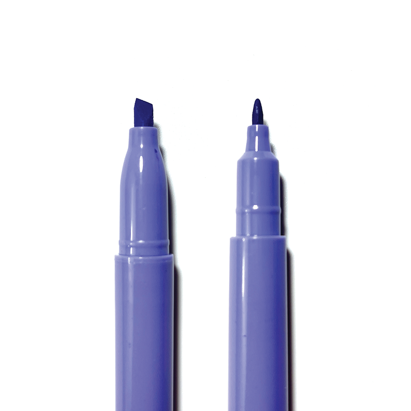 KINGART® Twin-Tip® Creative Markers, Soft Mild Pastel Highlighter