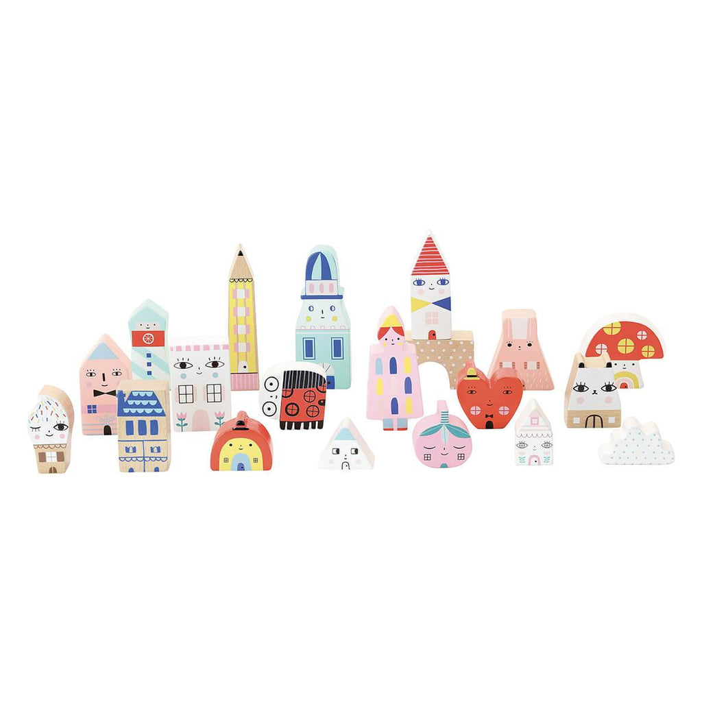 Vilac Tiny City Block Set