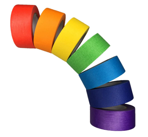 Rainbow Masking Tape